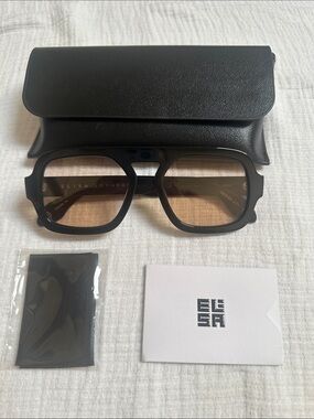 Elisa Johnson Jane Aviator Sunglasses